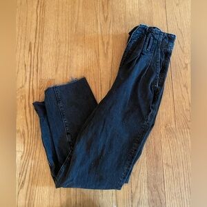 A&F high rise mom jeans